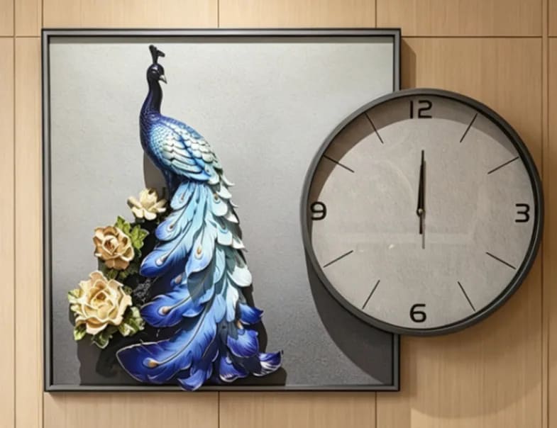 60x40 3D Wall Clock (2)